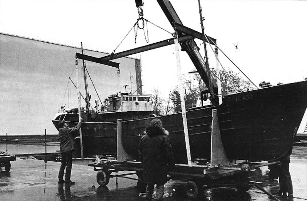Schaalmodel trawler