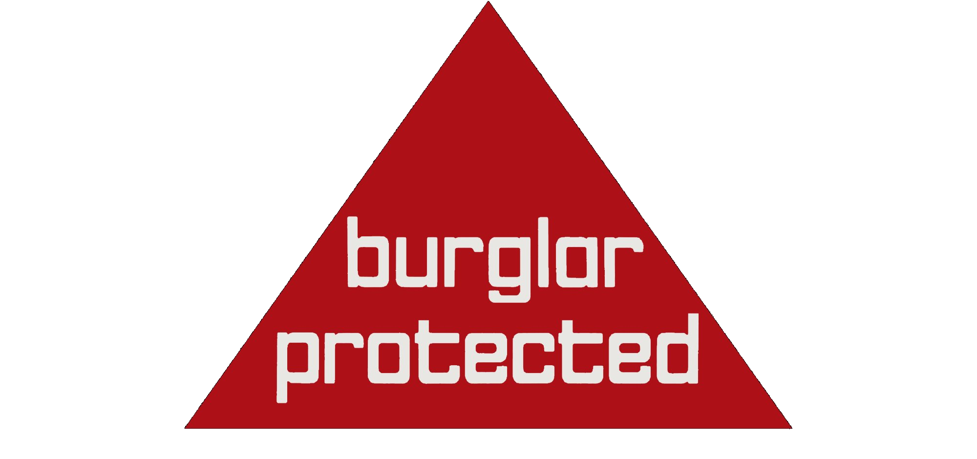 Burglar Protected sticker