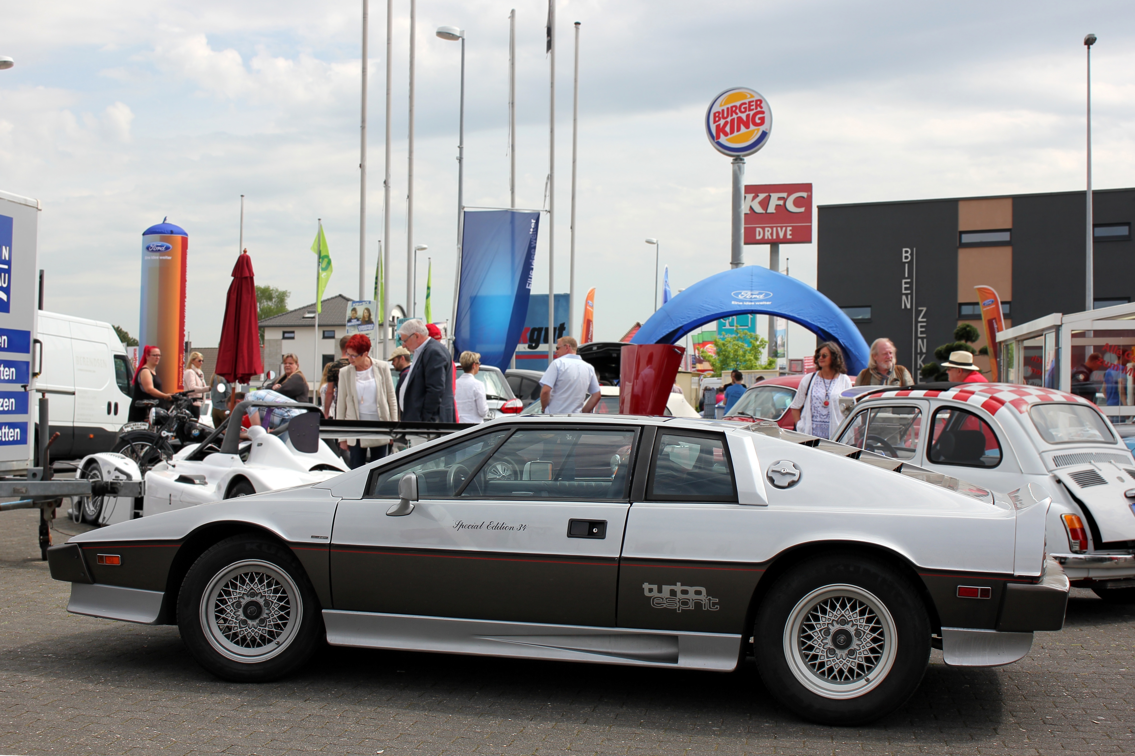 Lotus Esprit S3 Turbo voorkant 1983